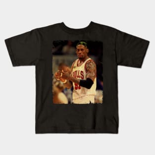 Dennis Rodman Off-Court Lifestyle Kids T-Shirt
